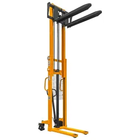 ручной гидравлический штабелер smartlift sda 1030 (1000 кг; 3 м; вилы 300-850 мм)
